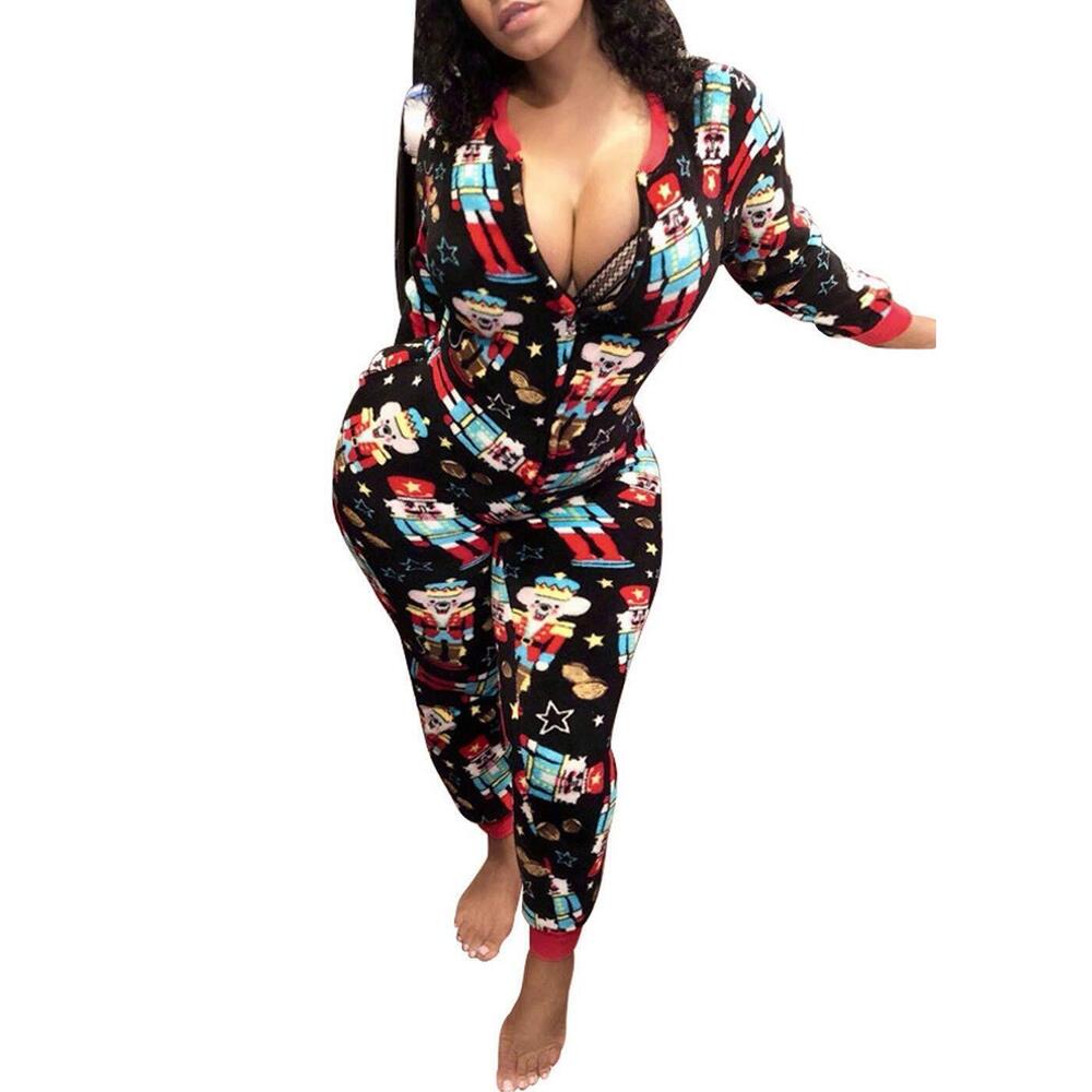 1848 Family Ugly Christmas Pajamas, Adult Matching Onesie Jumpsuit
